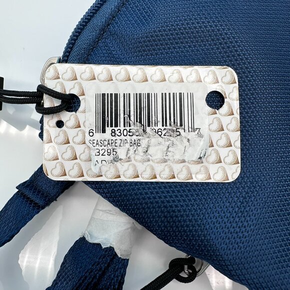 Glove It Seascape 2 Zip Golf‎ Crossbody Carry All Bag, Blue - Picture 8 of 9